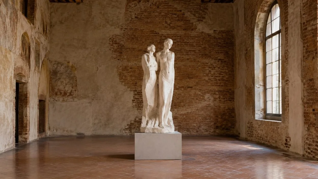 Una sala dei musei del Castello: qui serve il biglietto, dal marted&igrave; alla domenica